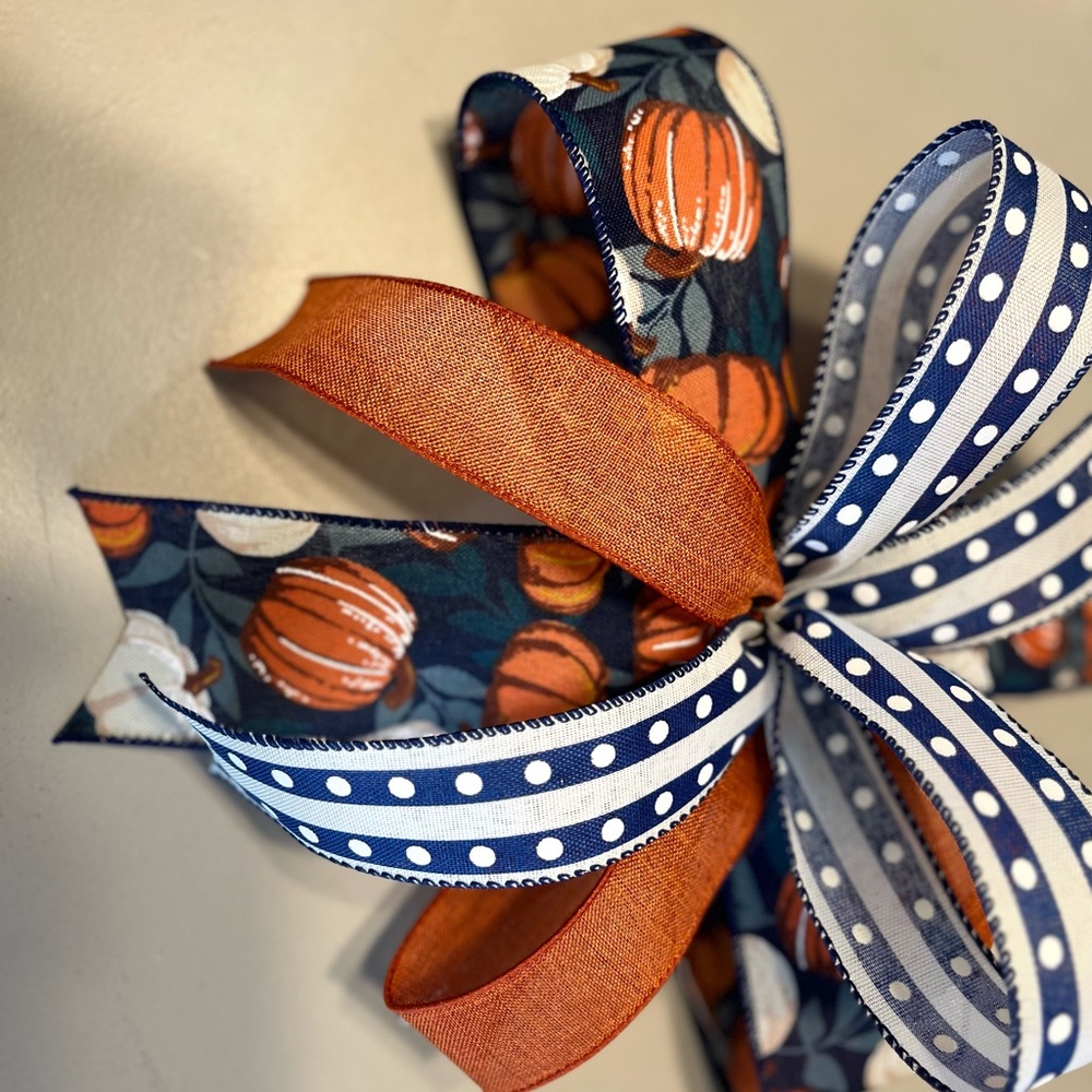 Fall lantern bow - Picture 4 of 6
